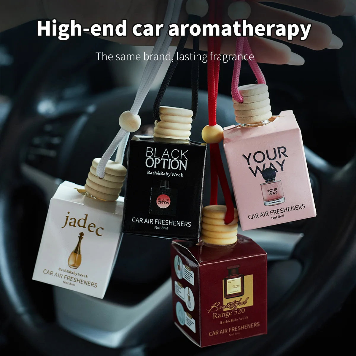 Perfume Car perfume, a car fragrance used for car interior accessories, a long-term car air freshener, keep charming and fresh